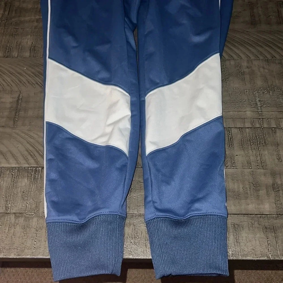Women’s Nike Blue/White Color Block Joggers Sweat Pants - Size Small - Picture 5 of 10